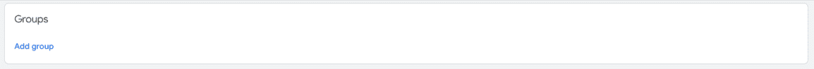 Adding user group to analytic hierarchy level ADD Group button