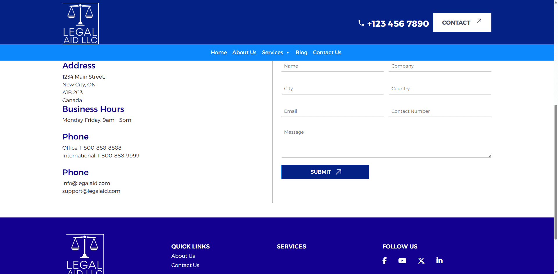 Vanguard Contact Us